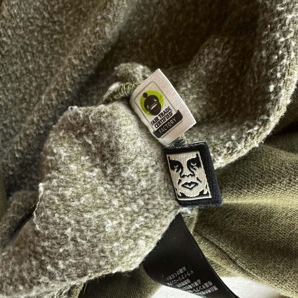 Obey Worldwide Collegiate Pigment Pullover Hoodie - Picture 4 of 8